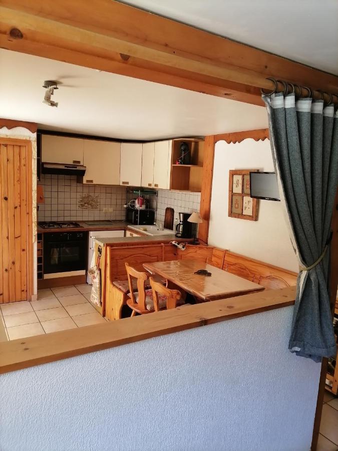 Studio "Le Panpounet" Les Contamines-Montjoie Exterior foto