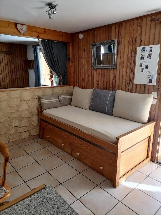 Studio "Le Panpounet" Les Contamines-Montjoie Exterior foto