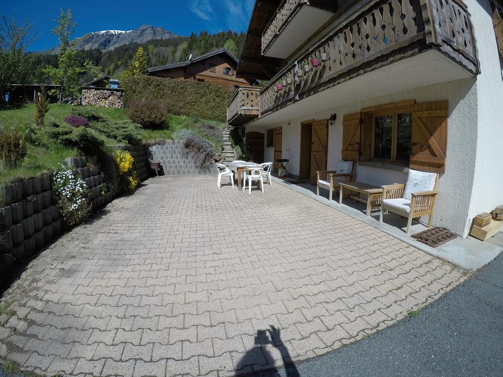 Studio "Le Panpounet" Les Contamines-Montjoie Exterior foto
